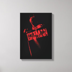 The Batman Cape & Logo Canvas Print