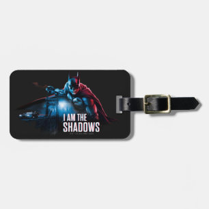 The Batman Character Graphic - I Am The Shadows Luggage Tag