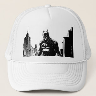The Batman Comic Book Illustration Trucker Hat