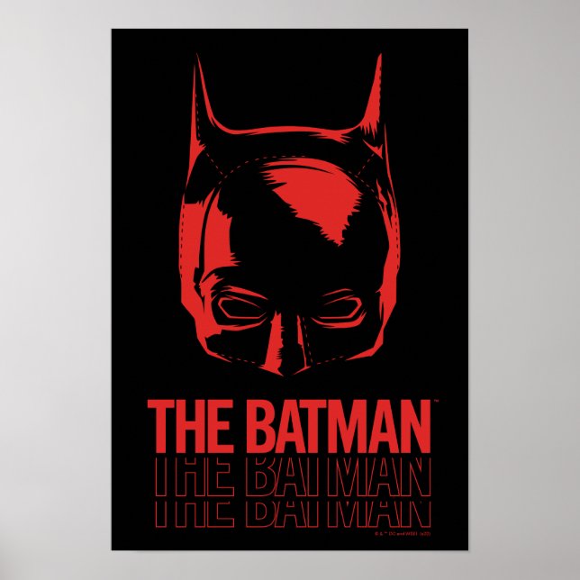 The Batman Cowl Logo Poster (Front)
