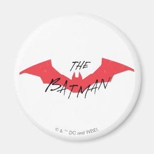 The Batman Handwritten Bat Logo Magnet