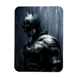 The Batman in the Rain Magnet