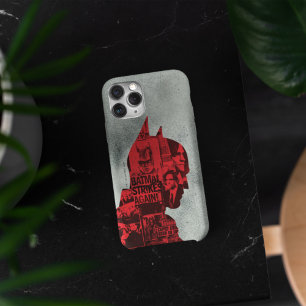 The Batman Newspaper Silhouette iPhone 13 Pro Case