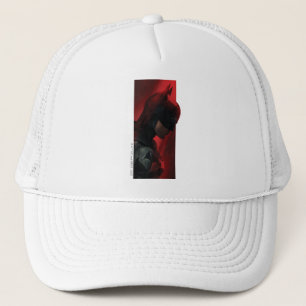 The Batman Red Bar Profile Trucker Hat