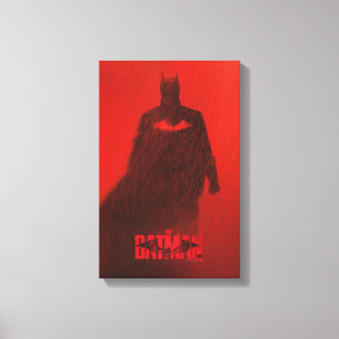 The Batman Red Rain Theatrical Poster Graphic Canvas Print