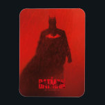 The Batman Red Rain Theatrical Poster Graphic Magnet<br><div class="desc">The Batman theatrical poster featuring Batman walking in red rain with a red Bat Logo glowing on his chest.</div>