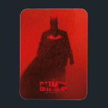 The Batman Red Rain Theatrical Poster Graphic Magnet<br><div class="desc">The Batman theatrical poster featuring Batman walking in red rain with a red Bat Logo glowing on his chest.</div>
