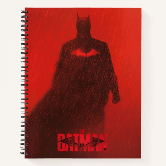 The Batman Red Rain Theatrical Poster Graphic Notebook (Front)