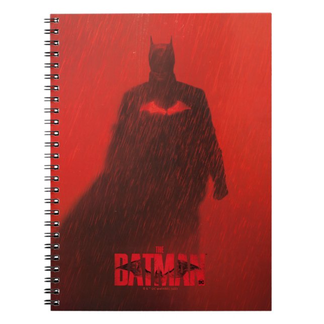 The Batman Red Rain Theatrical Poster Graphic Notebook (Front)