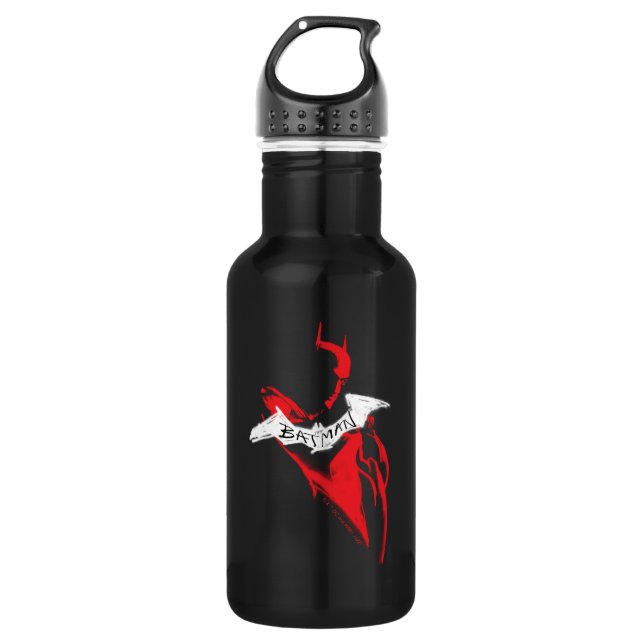 The Batman Spraypaint Outline 532 Ml Water Bottle (Front)