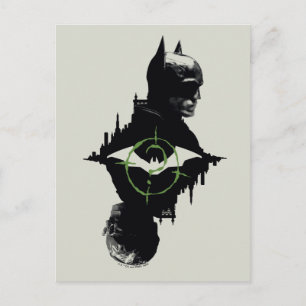 The Batman & The Riddler Dual Character Graphic Postcard