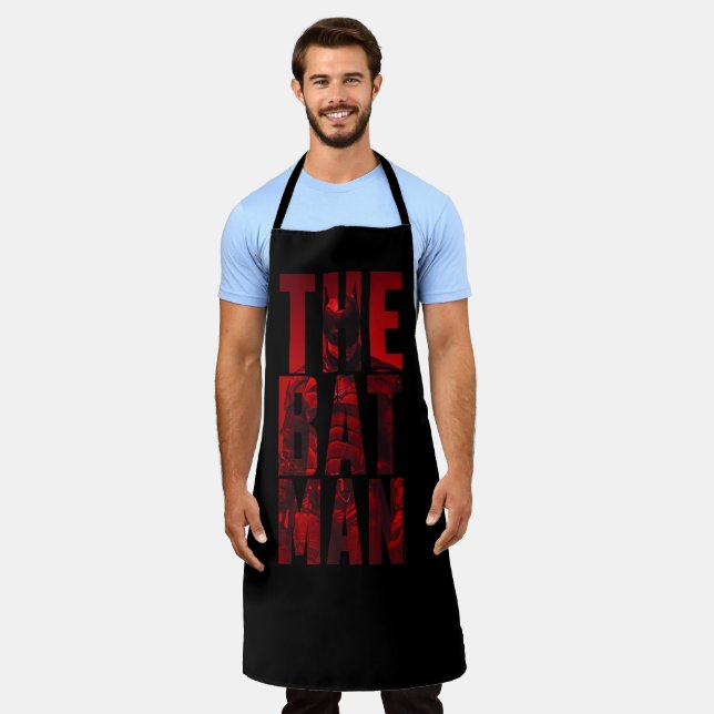 The Batman Typography Cutout Apron (Worn)