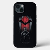 The Batman Window Pane Outline