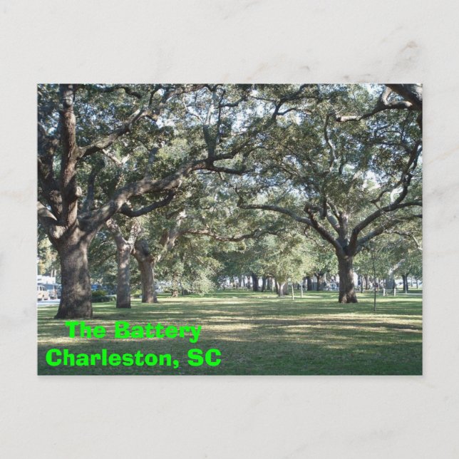 The Battery Postcard (Front)