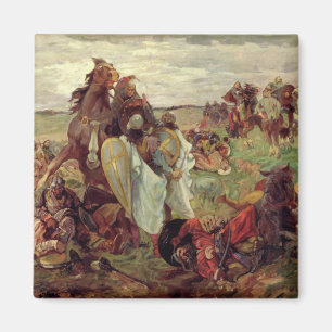 The Battle between Russians and Tatars, 1916 Magnet