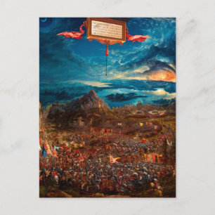 The Battle of Alexander at Issus (1529) Postcard