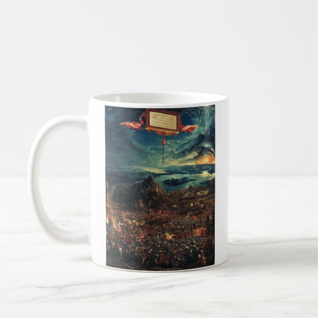 The Battle of Alexander at Issus Coffee Mug (Left)