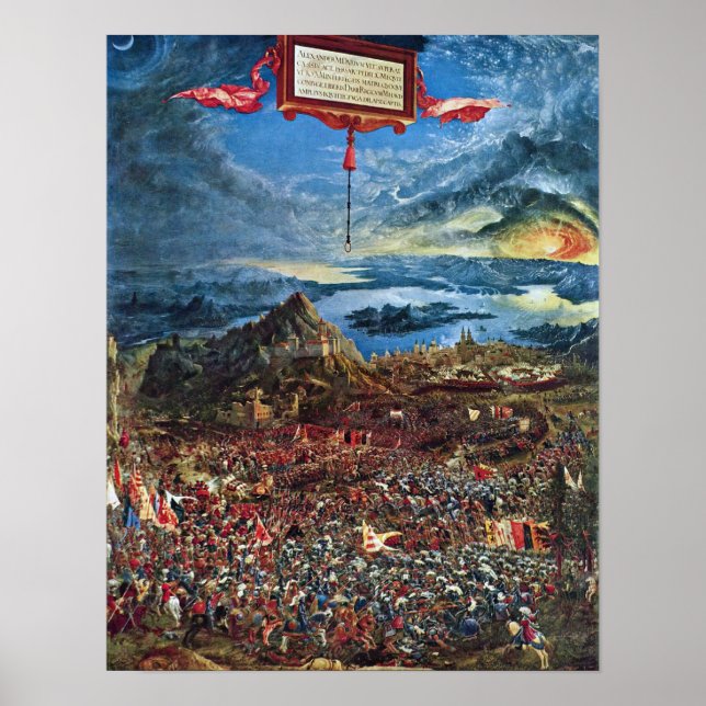 The Battle Of Alexander At Issus Poster (Front)