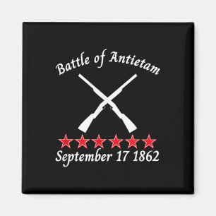 The Battle Of Antietam Maryland Reenactor Civil Ba Magnet