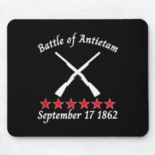 The Battle Of Antietam Maryland Reenactor Civil Ba Mouse Pad