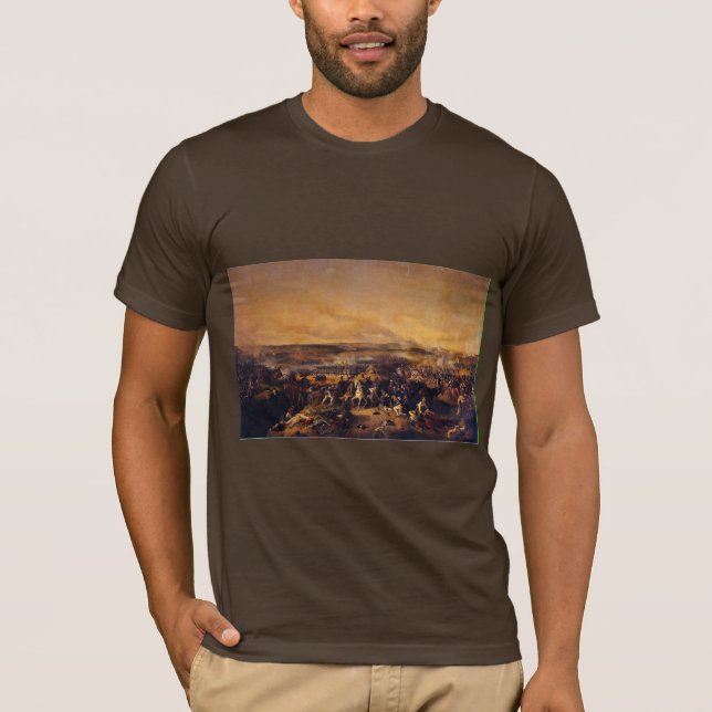 The Battle Of Borodino By Hess Peter Von T-Shirt (Front)