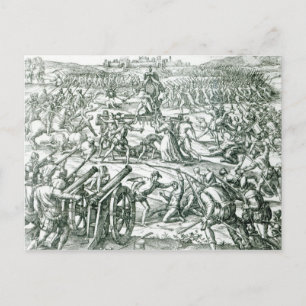The Battle of Cajamarca, 1532 Postcard