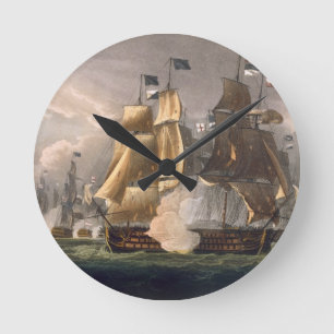 The Battle of Cape St. Vincent, February 14th 1797 Round Clock