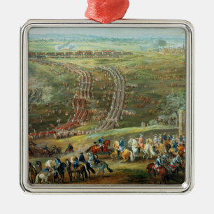 The Battle of Fontenoy, 11th May 1745 Metal Tree Decoration