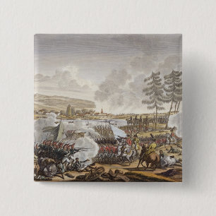 The Battle of Friedland, 14 June 1807, engraved by 15 Cm Square Badge