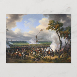 The Battle of Hanau by Horace Vernet (1824) Postcard