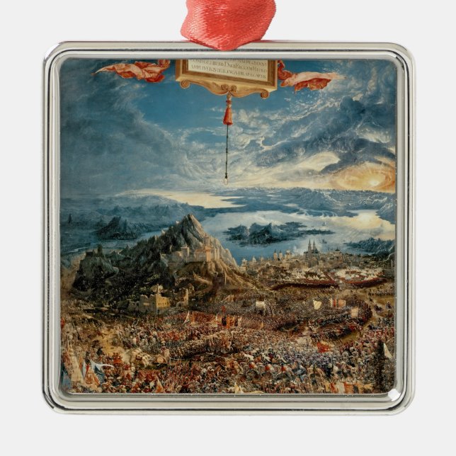 The Battle of Issus Metal Tree Decoration (Front)