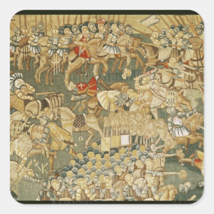 The Battle of Jarnac Square Sticker