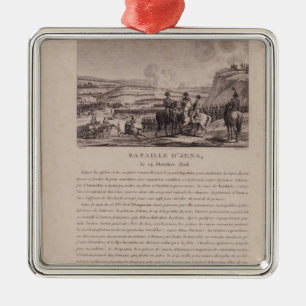 The Battle of Jena, 14th October 1806 Metal Tree Decoration