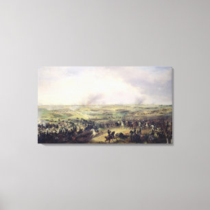 The Battle of Leipzig, 16-19 October 1813 Canvas Print