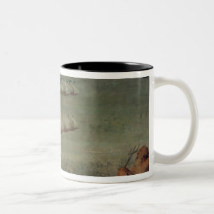 The Battle of Lepanto, 7th October 1571 Two-Tone Coffee Mug