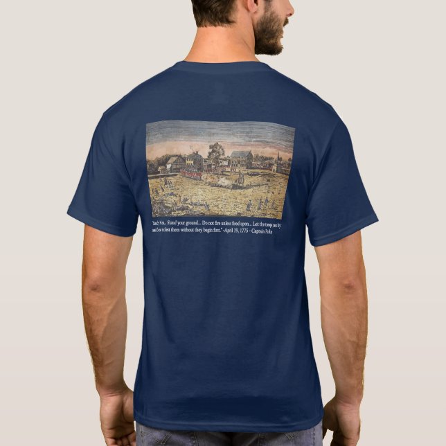 The Battle of Lexington  T-Shirt (Back)