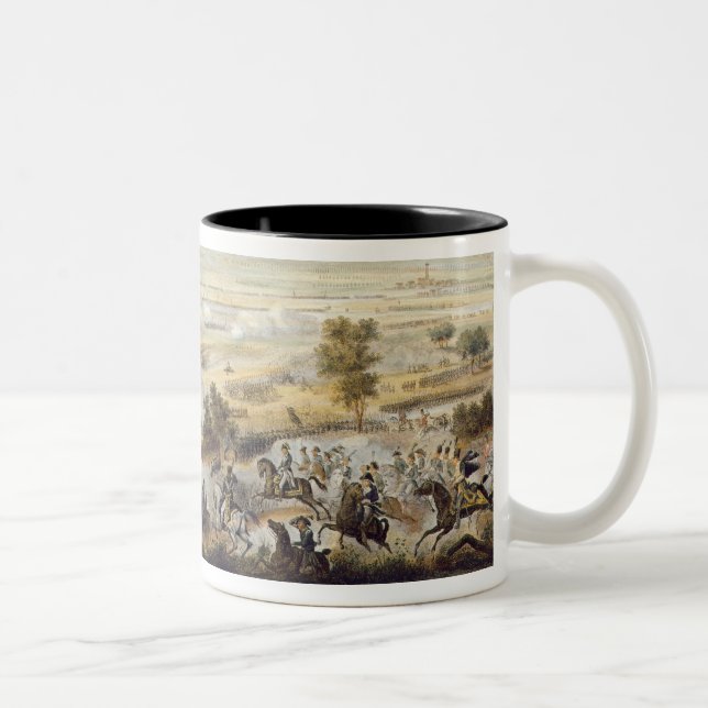 The Battle of Marengo, 23 Prairial, Year 8 (12 Jun Two-Tone Coffee Mug (Right)