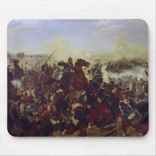 The Battle of Mars de la Tour Mouse Pad