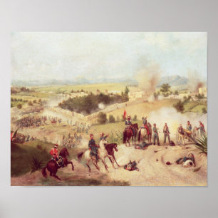 The Battle of Molino del Rey, 8th September 1847 Poster