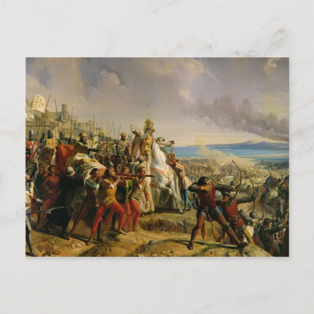 The Battle of Montgisard Postcard (Front)