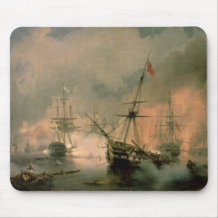 The Battle of Navarino, 20th October 1827, 1846 Mouse Pad
