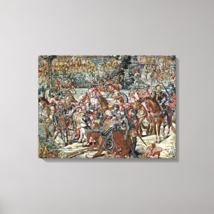 The Battle of Pavia. Canvas Print