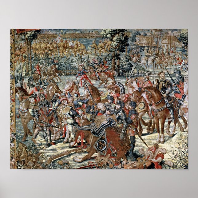 The Battle of Pavia. Poster (Front)