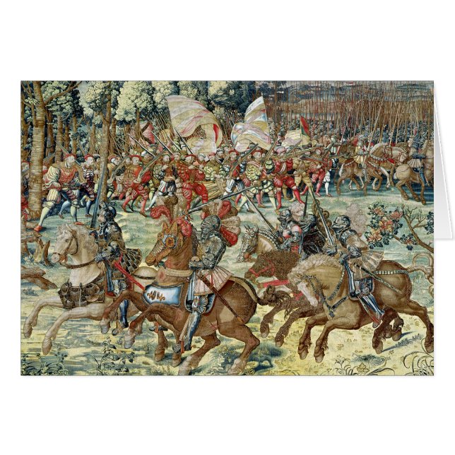 The Battle of Pavia. The Advance of Charles V (Front Horizontal)