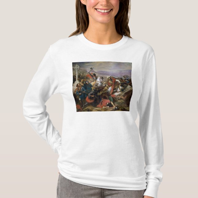 The Battle of Poitiers, won by Charles Martel T-Shirt (Front)