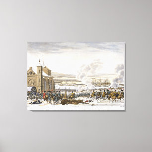 The Battle of Preussisch-Eylau, 9 February 1807, e Canvas Print