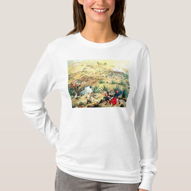 The Battle of Puebla, 5 May 1862 T-Shirt (Front)