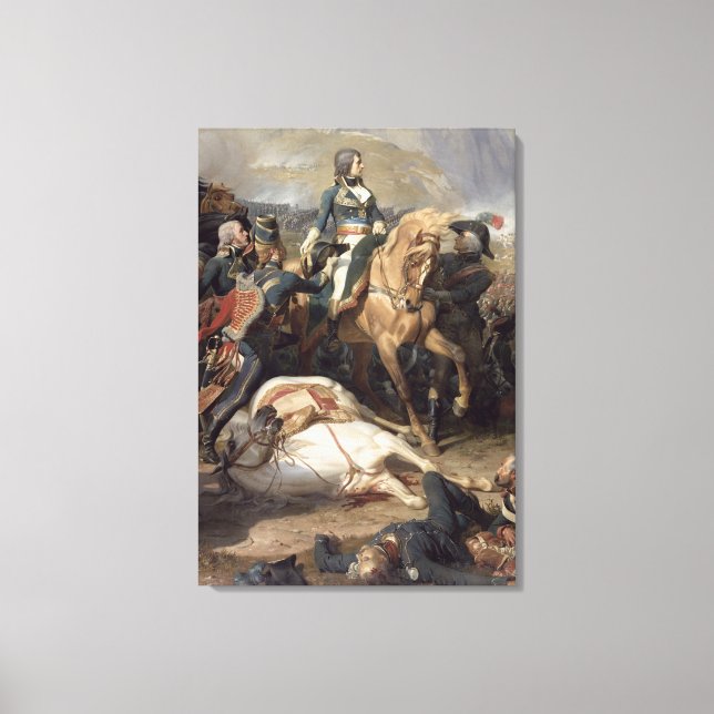 The Battle of Rivoli, 1844 Canvas Print (Front)