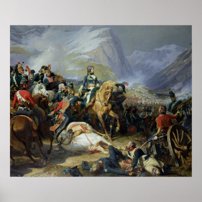 The Battle of Rivoli, 1844 Poster (Front)