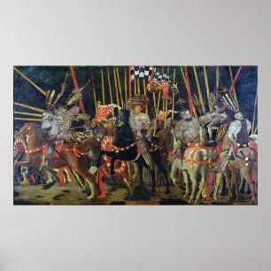 The Battle of San Romano in 1432, c.1456 Poster